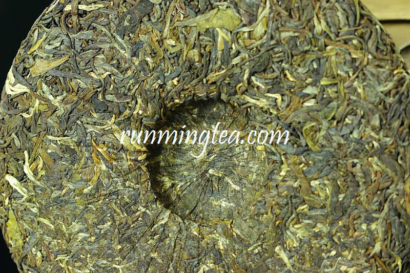 2010 Spring Mengsong Mountain Nanbenhe Village Old Tree Raw Pu Er/Pu-erh, 357g/cake