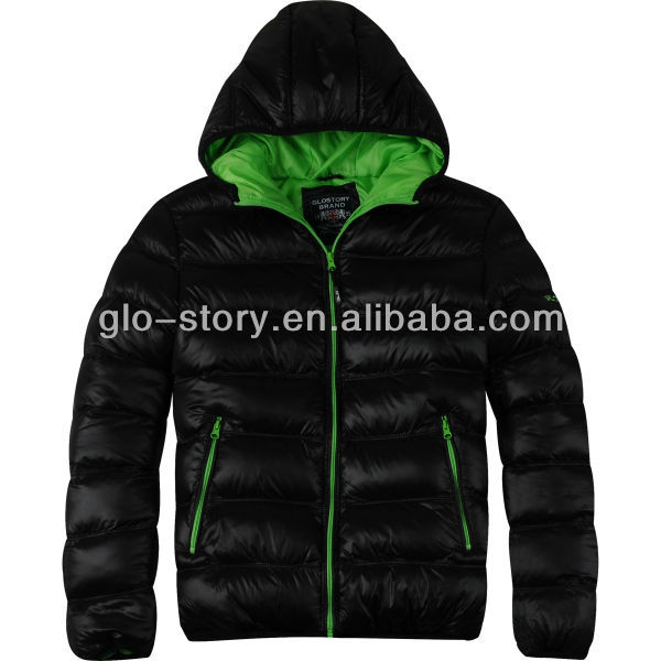 Glo- 物語イタリア超薄いライト冬フェイクダックジャケットダウンコートの男性仕入れ・メーカー・工場