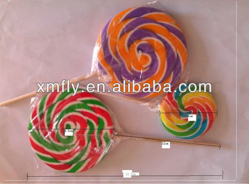 multi-colored colors twist swirl round sunflower flat rainbow lollypop