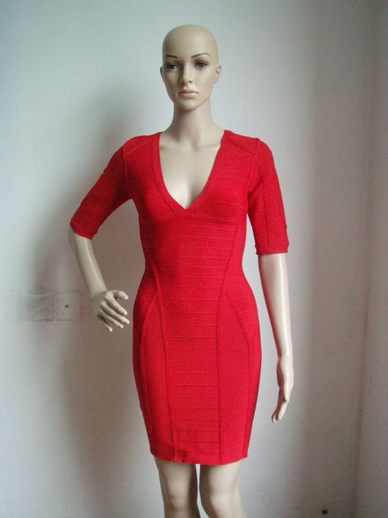 ... Red Carpet Dresses 2013 Above Knee Mini Bandage Dress Hot Sale at