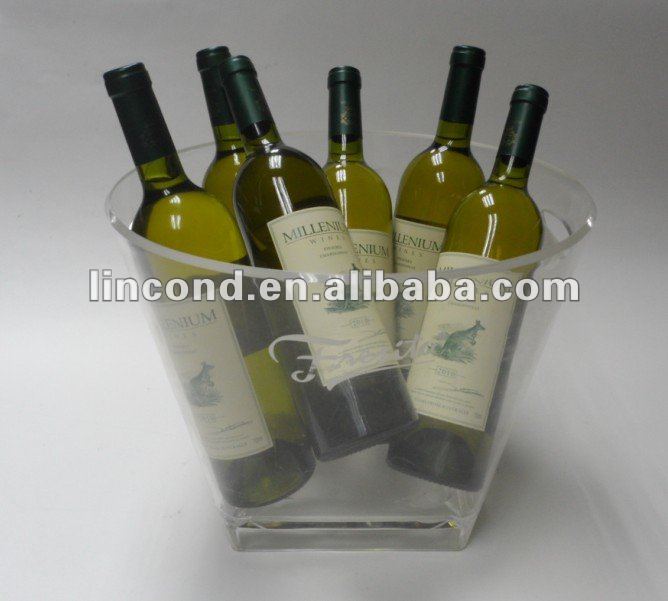 10L illuminated Champagne ice bucket for promotion/nightclub