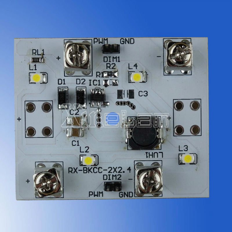 Custom-built Led Round PCB board LED illuminated plate