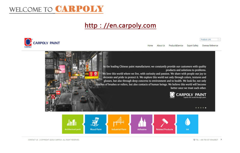 熱い販売!!! Carpoly高性能オイルベースの木材塗料問屋・仕入れ・卸・卸売り