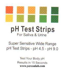 Super sensible bandelette de test de pH/papier test pH 4.5~9.0 - Chine Test  de pH, pH Test des bandes de papier