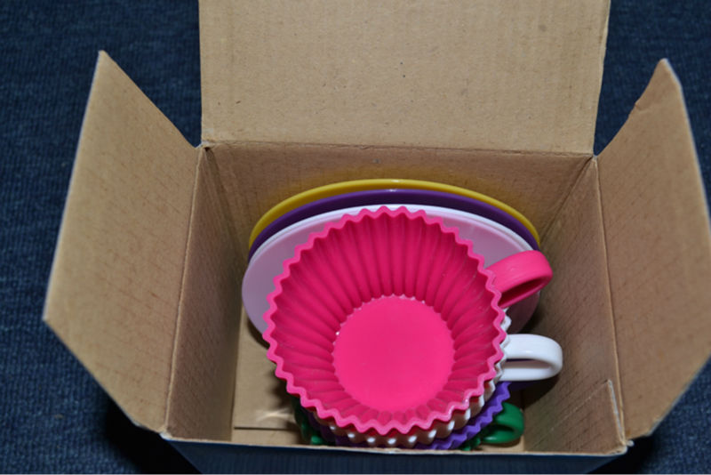 Advertisement CupCake Silicone Cake Decorating,Silicone Cake Decorating Molds With Saucer