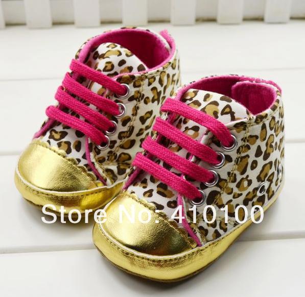 1pairs/lot Retail Baby Shoes Sexy Leopard Pattern Children's Shoes