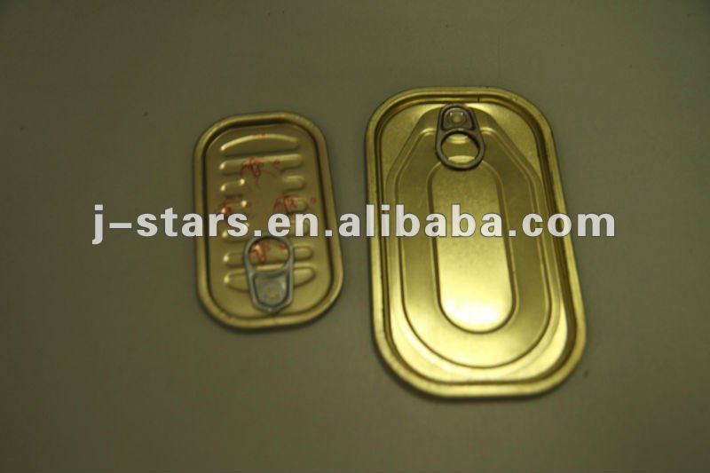 Tinplate Easy Open Lid for Tuna