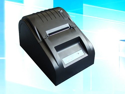 Free shipping Wholesales - 58 USB thermal printers ZJ-5870A 70mm/s Pnting Speed Easy paper loading for paper