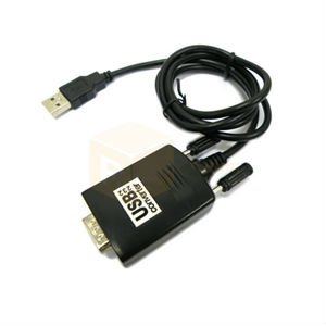 USB 2.0 to 9/25 pin Serial RS232 Cable DB9/DB25 Adapter