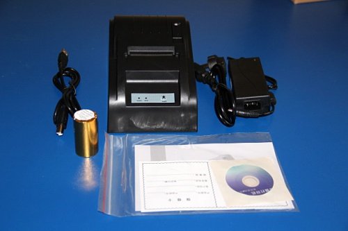 Free shipping Wholesales - 58 USB thermal printers ZJ-5870A 70mm/s Pnting Speed Easy paper loading for paper