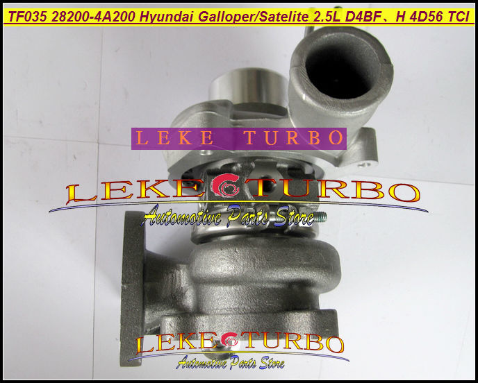 TF035 49135-04020 28200-4A200 turbo turbocharger Fit for HYUNDAI Satelite D4BF 2.5L D4BH 4D56 TCI 4D56 100HP (5)