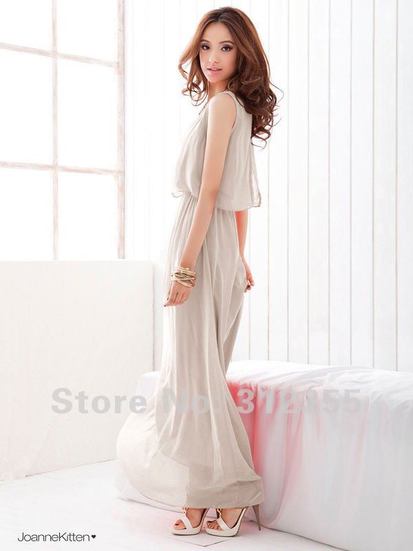 Long Chiffon Skirt