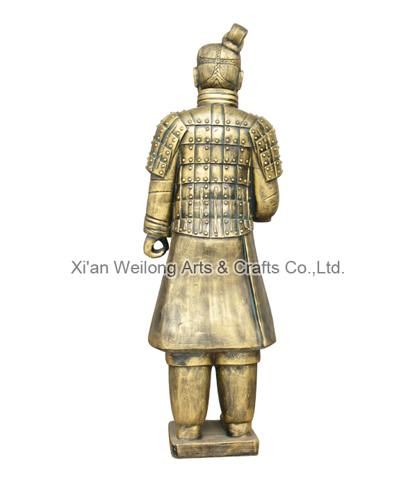 中国手作りの陶器の家の装飾120センチメートルcrft兵馬俑レプリカ良いイミテーションの兵士問屋・仕入れ・卸・卸売り