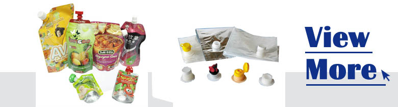 resealable liquid ziplock bag stand up pouch with spout