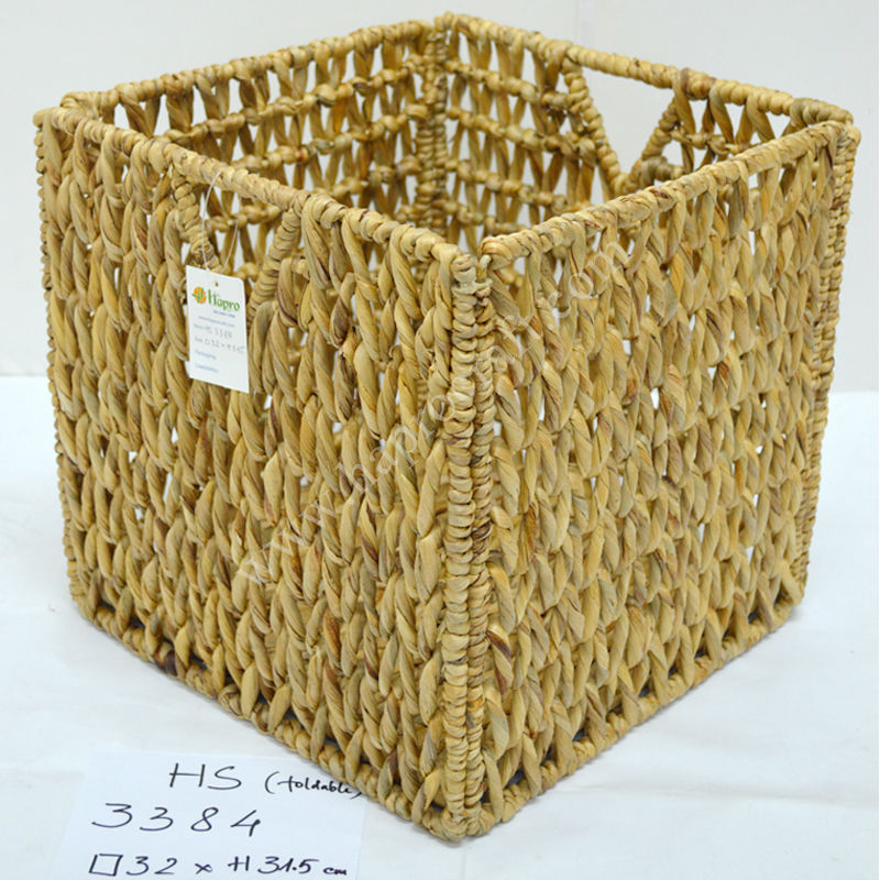 Water Hyacinth Baskets Made In Vietnam,Hyacinth Woven Basket (hs 3412/3