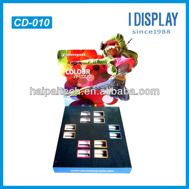 4C offset printing retail cardboard Corrugated lollipop display box