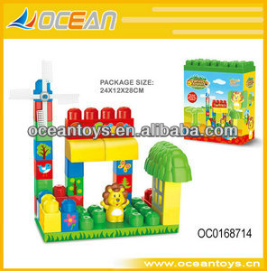 ホット2014年50個の子供プラスチックビルディングブロックoc0174689机のおもちゃ問屋・仕入れ・卸・卸売り