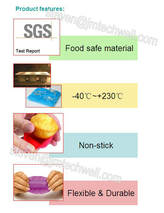 rabbit and egg shape silicone chocolate models
