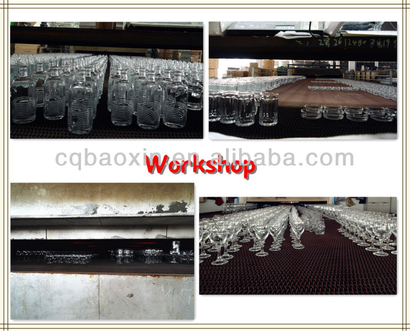 トップグレードクリスタルガラスのワインボトル蓋つきのユニークな500ml( ガラス工場)問屋・仕入れ・卸・卸売り