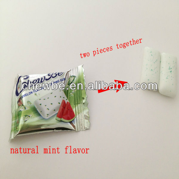 chewbe dragee tutti-frutti bubble gum