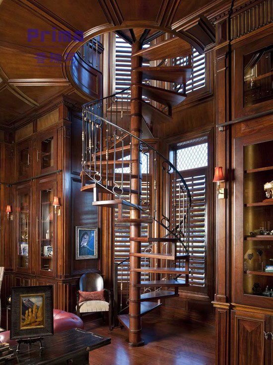 Vintage/elegante de hierro forjado escalera diseño/escaleras de ...