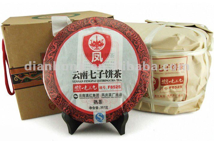 old tree best quality fermented puer tea cake