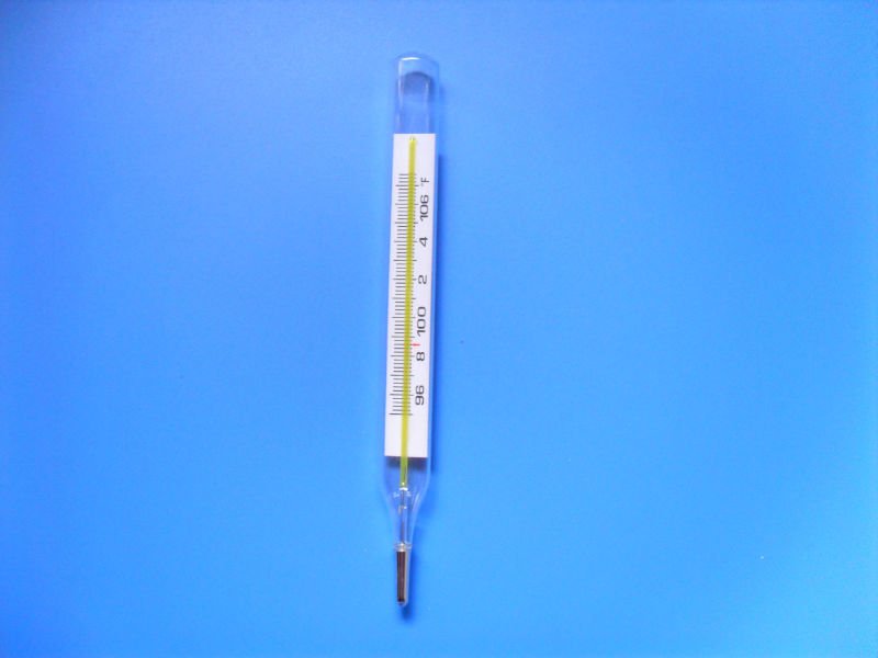 臨床水銀ガラス温度計フラットタイプ温度計仕入れ・メーカー・工場