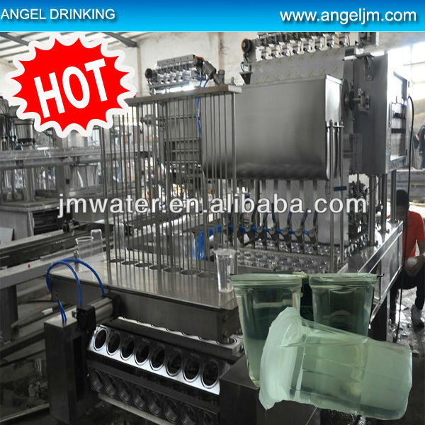 Cup filling &sealing machine for drinking water/ coconut water