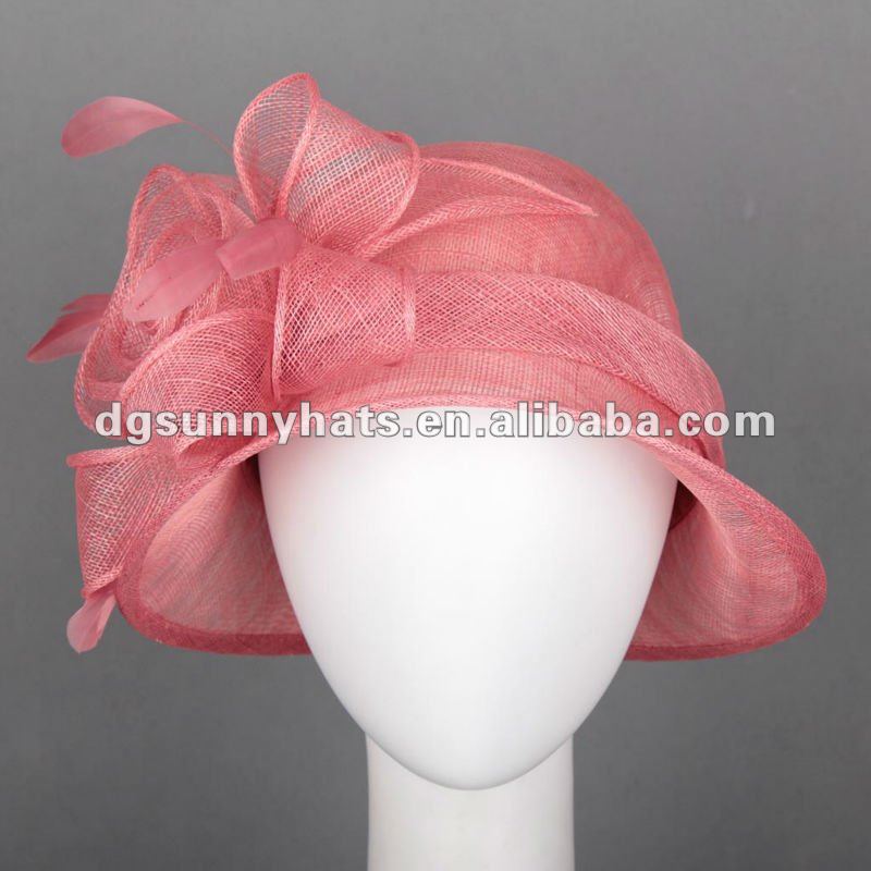 Sinamay wholesale church hats