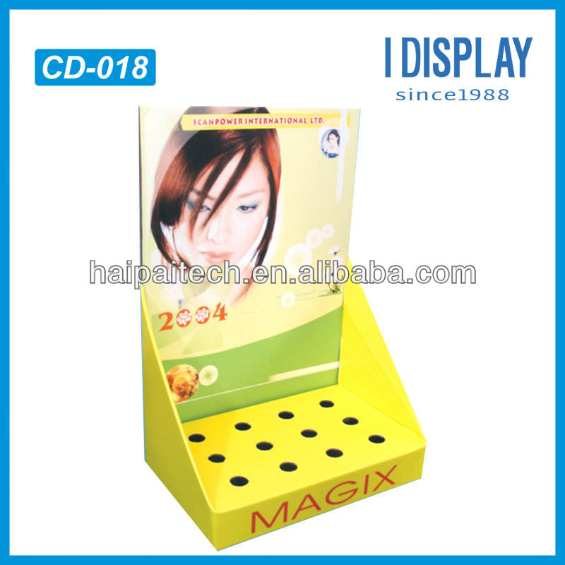 4C offset printing retail cardboard Corrugated lollipop display box