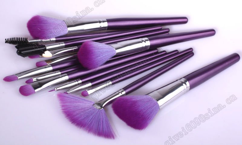 Purple Makeup Brushes