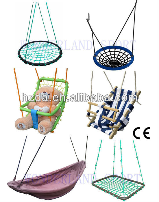 人気の子供ラウンドネット45412bswing/マットスイング/鳥のファブリックスイング問屋・仕入れ・卸・卸売り