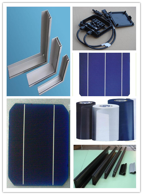 Tuvの中国の製造元/iec認証取得モノ太陽エネルギーのための太陽電池パネル200w/パワーシステム、 無料の太陽エネルギー発電機問屋・仕入れ・卸・卸売り