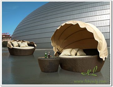 Sale high end round sectional outdoor furniture