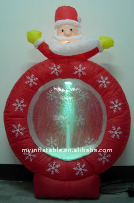 inflatable LED bear for christmas