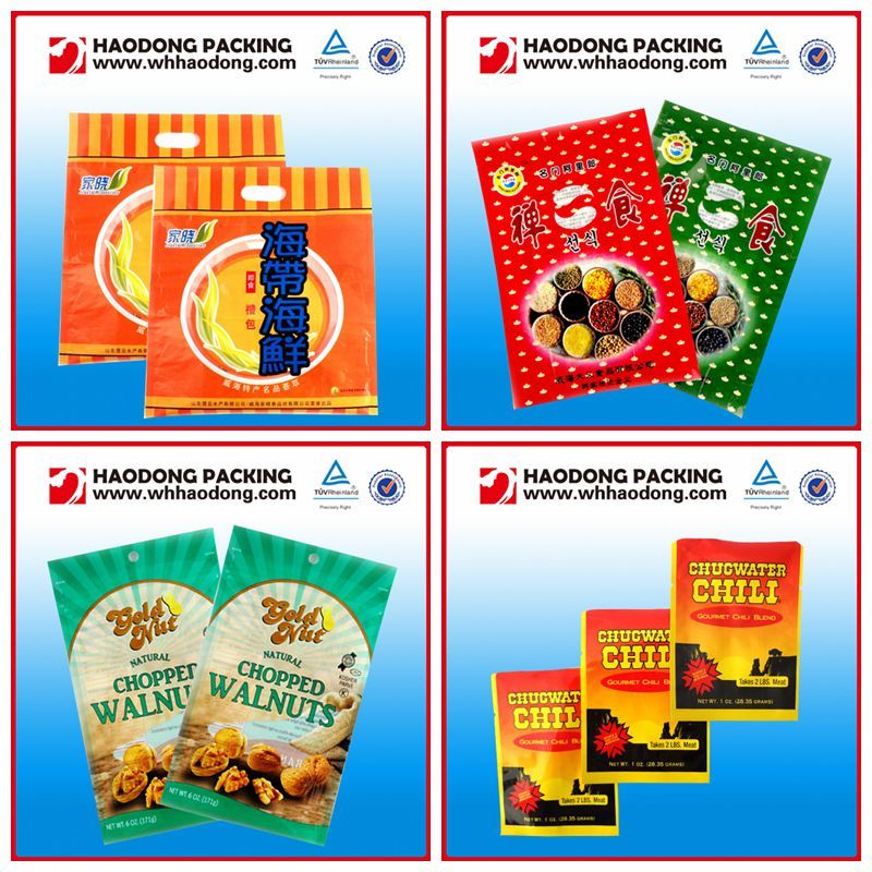 custom plastic flexile packaging frozen chicken feet packaging bag