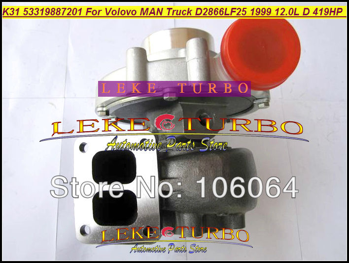 K31 53319887201 51.09100-7516 Volovo MAN truck D2866LF25 1999 12.0L D 419HP Turbine turbocharger (1)