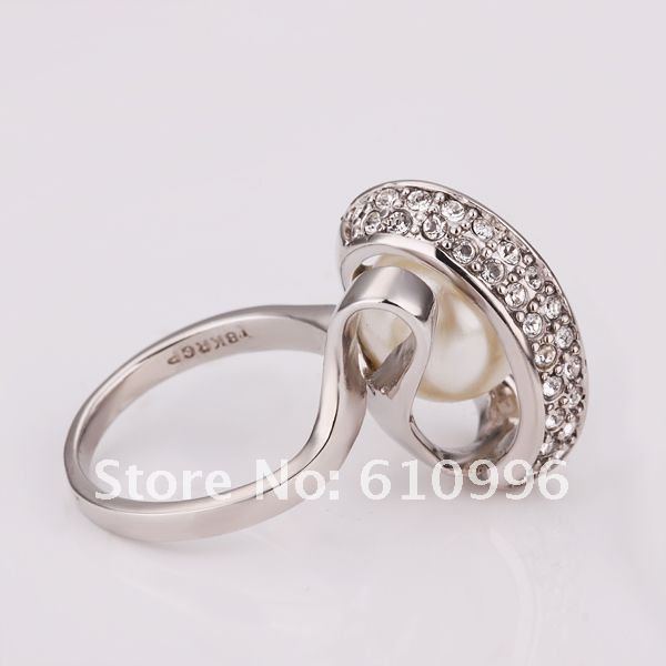 Free shipping, 18K white gold ring,pretty rings,factory price,2012 new ... Free shipping, 18K white gold ring,pretty rings,factory price,2012 new ...