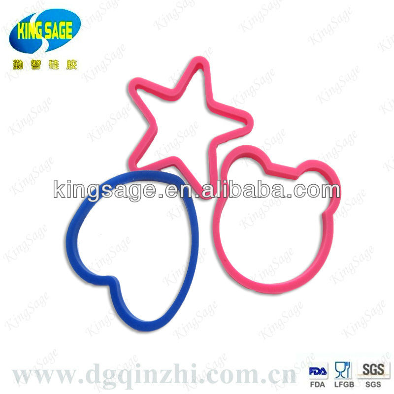 making egg in different shape five-pointed star shaped chocolate mould