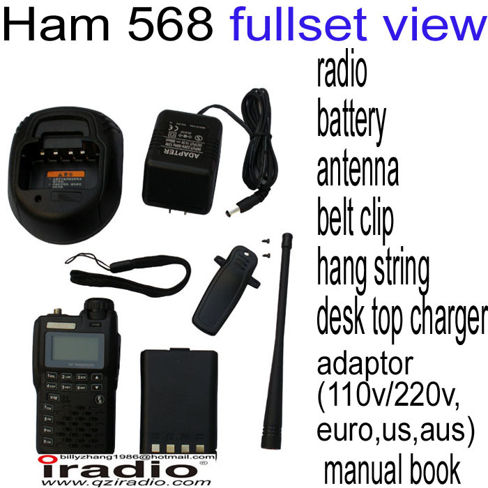 Купить iRadio 568 лучшие портативные ham радио МВ или ДМВ ...