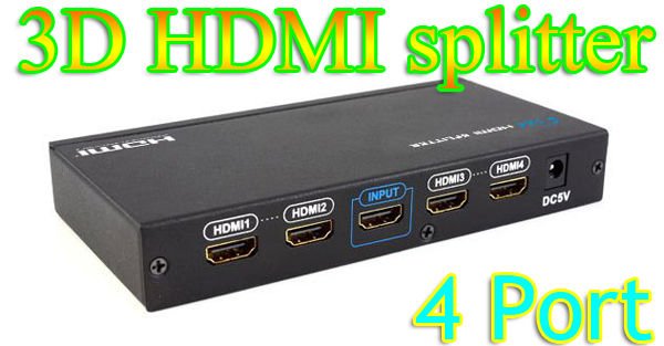 Hdmiスプリッタ1*43d4ポートhdmiオーディオ/videohd1080pv1.3b1x4のスプリッタ仕入れ・メーカー・工場