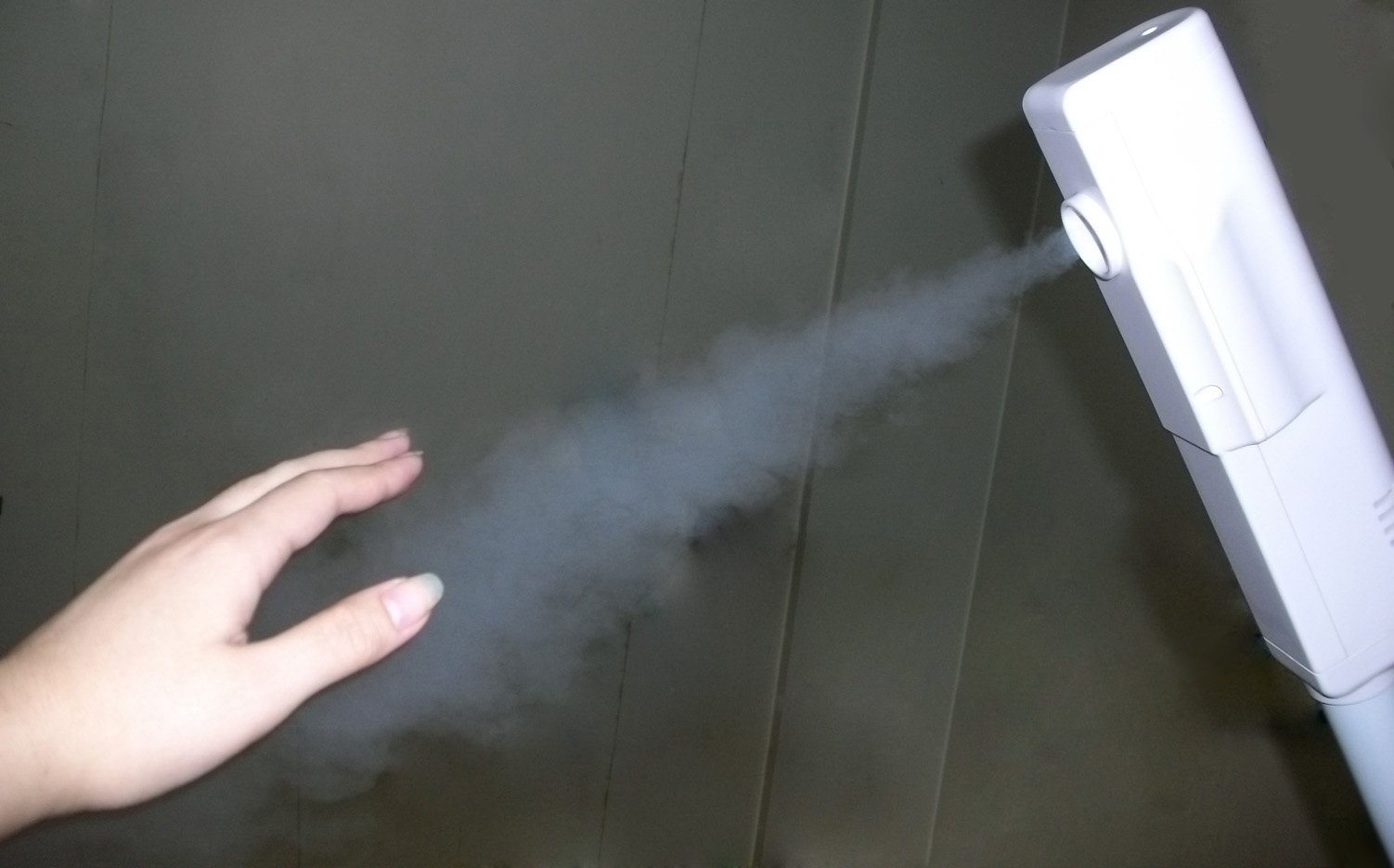 steam spray to my hand