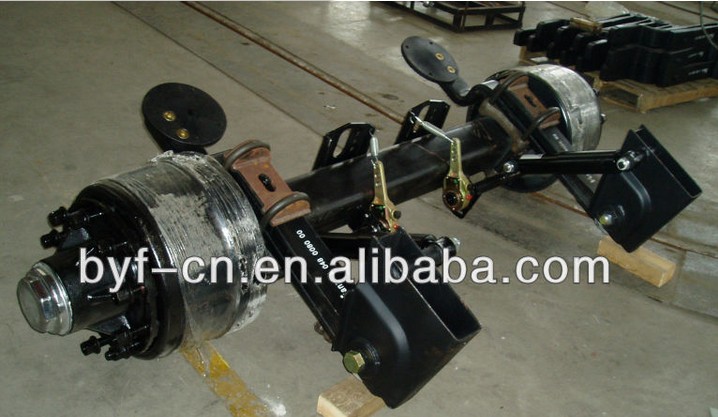 Byf030 Heavy Truck Air Bag Suspension Semi Trailer Overslung Air Bag Suspension Jpg