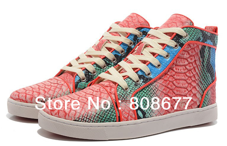 Designer Vintage Women \u0026amp; Men Red Crystal Rhinestone Sneakers Flats ...