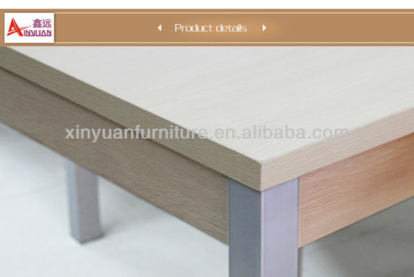 佛山工場直接販売の木製のダイニングテーブルセット/メラミンダイニングテーブルセット仕入れ・メーカー・工場