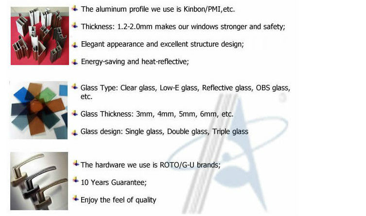 浙江afol工場アルミニウムの価格新しいウィンドウグリルのデザイン、 安い販売のための家の窓