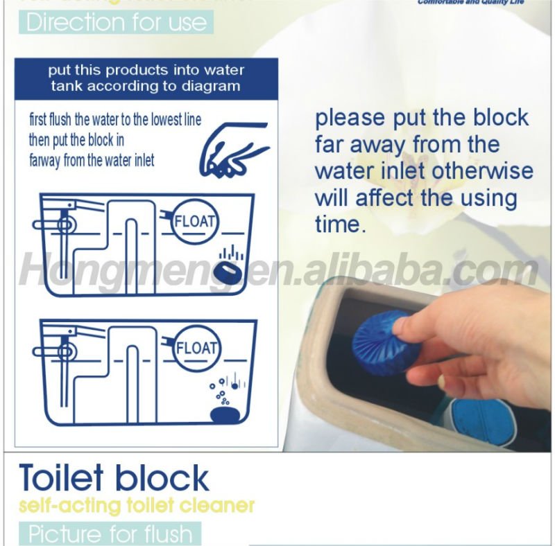 ELI5 How do people get that blue toilet water? r/explainlikeimfive
