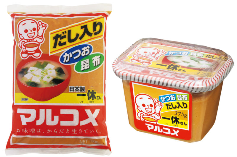 Quick serve instant miso soup soya food made in Japan