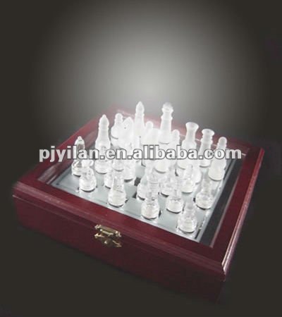 エレガントな水晶すてきなクリア国際チェスアートギフトクラフト用問屋・仕入れ・卸・卸売り