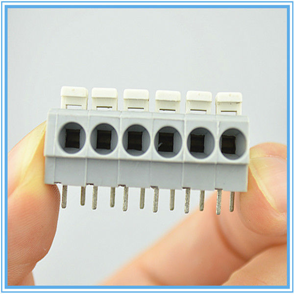 6ピンスプリング式端子とコネクタ端子台と接触のために使用される変圧器配線huaqiang北からコネクタ仕入れ・メーカー・工場